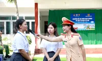 Lan tỏa mô hình cổng trường an toàn giao thông